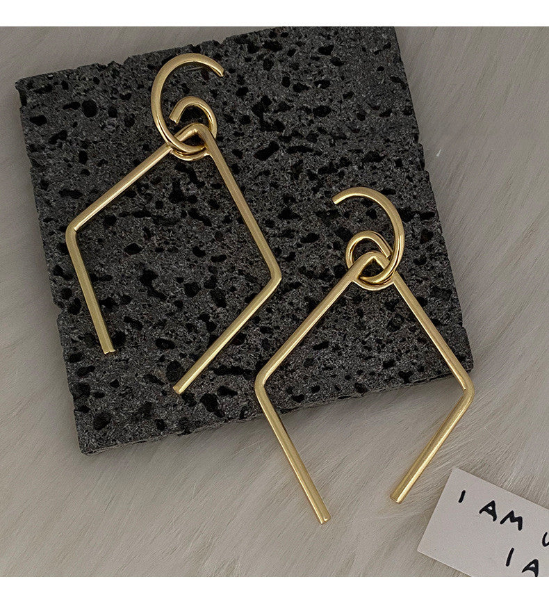 European And American Style Exaggerated Copper Earrings