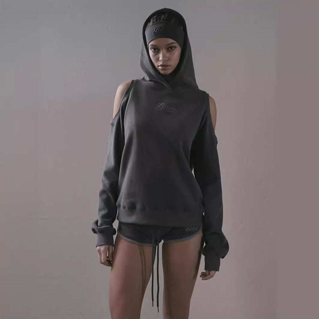 American Hot Girl Short Sweater Loose Sports And Leisure