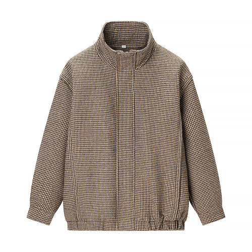 Casual Plaid Pilot Jacket Jacket For Women