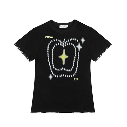 American Retro Hot Girl Personality Design Short Sleeve