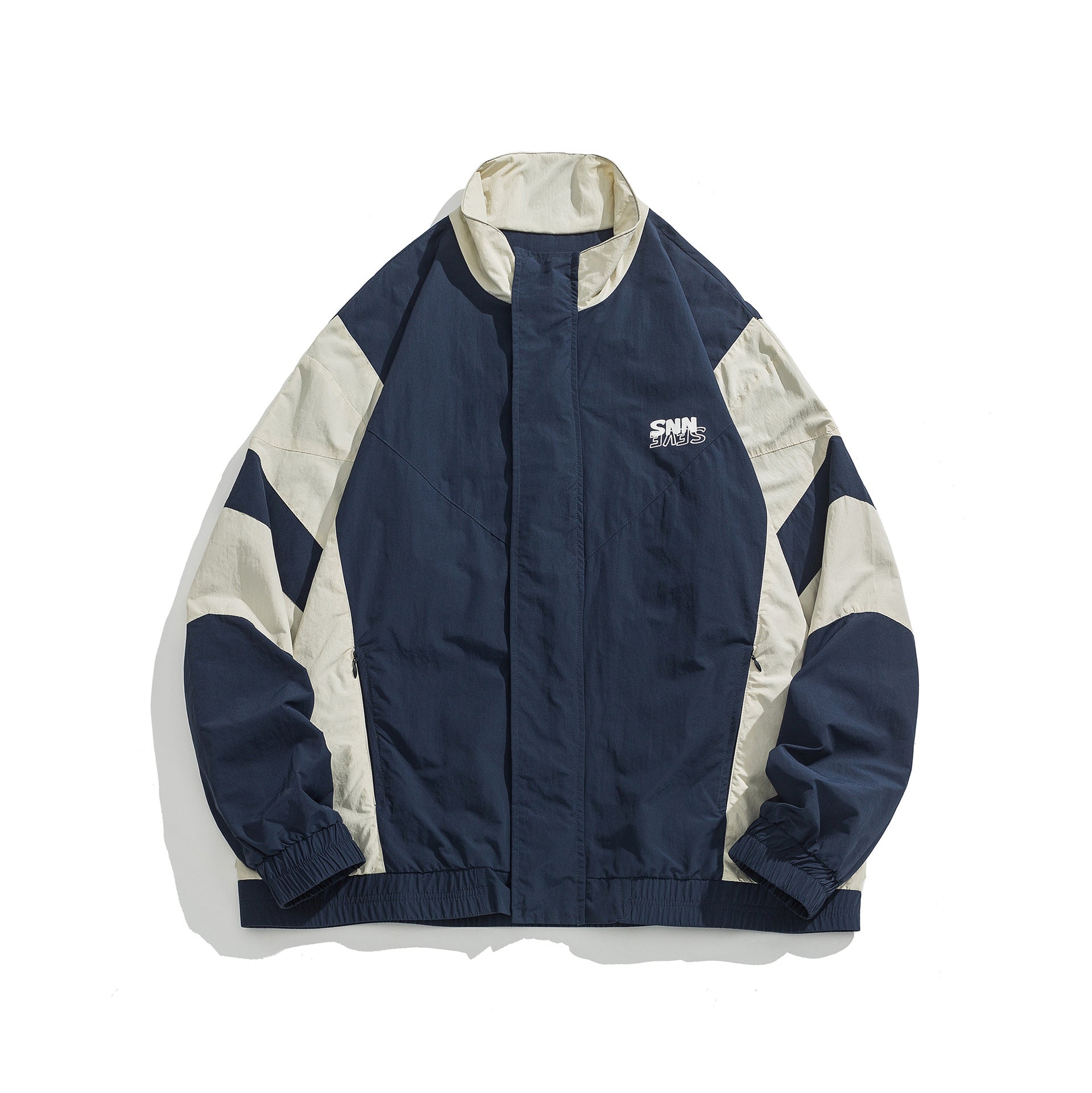Letter Embroidery Casual Loose Jacket Men And Women