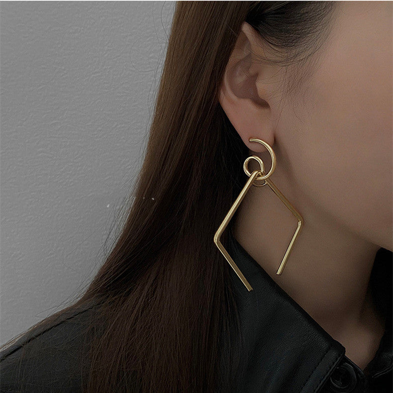 European And American Style Exaggerated Copper Earrings